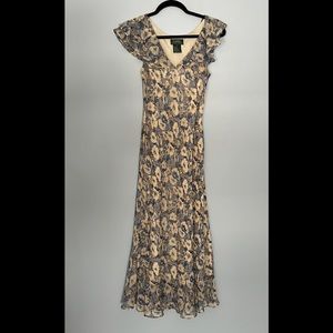 Ralph Lauren silk floral dress